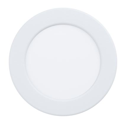 Eglo - luminaria empotrable LED para baño LED/6,3W/230V 2700/4000/6500K Ø 11,9 cm IP44 blanco