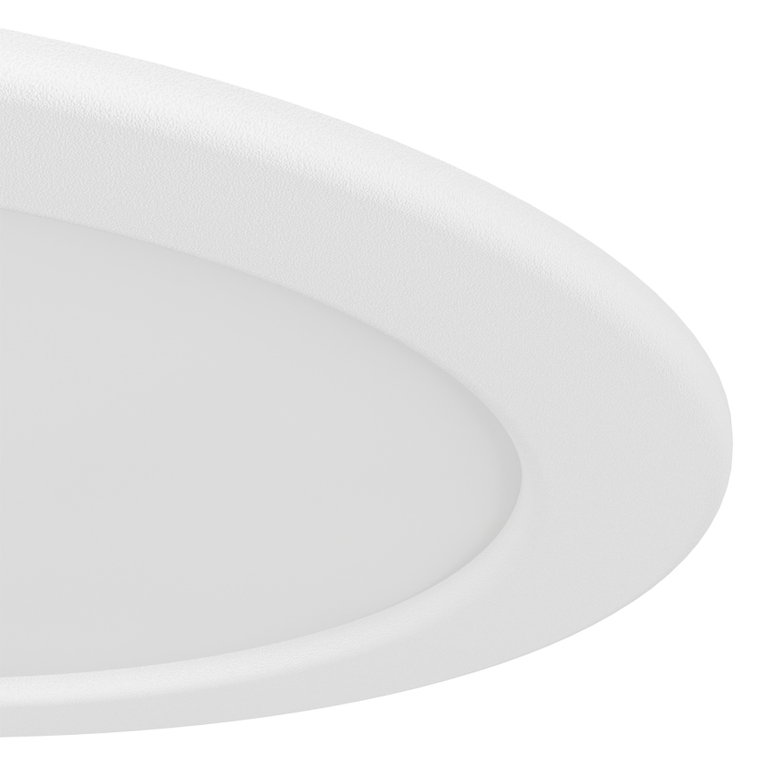 Eglo - luminaria empotrable LED para baño LED/6,3W/230V 2700/4000/6500K Ø 11,9 cm IP44 blanco