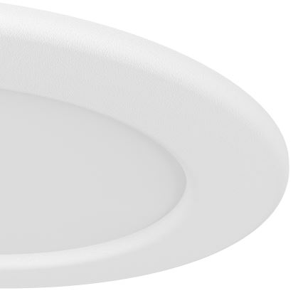Eglo - Luminaria empotrable LED RGBW regulable para baño LED/5W/230V 2700-6500K Ø 12 cm IP44 blanco