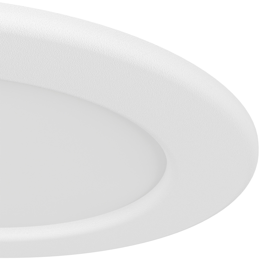 Eglo - Luminaria empotrable LED RGBW regulable para baño LED/5W/230V 2700-6500K Ø 12 cm IP44 blanco