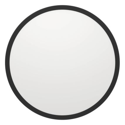 Eglo - Plafón LED de baño LED/16,8W/230V 2700/4000/6500K diá. 50 cm IP44 negro