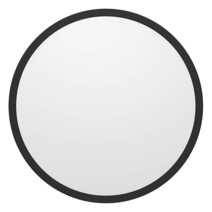 Eglo - Plafón LED de baño LED/16,8W/230V 2700/4000/6500K diá. 50 cm IP44 negro