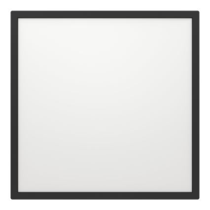 Eglo - Plafón LED de baño LED/17W/230V 2700/4000/6500K 50x50 cm IP44 negro