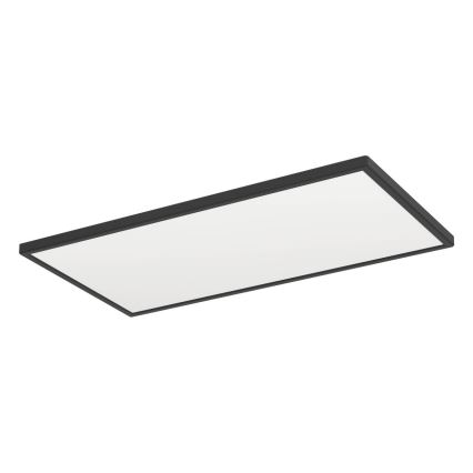 Eglo - Plafón LED de baño LED/17,2W/230V 2700/4000/6500K 30x57 cm IP44 negro