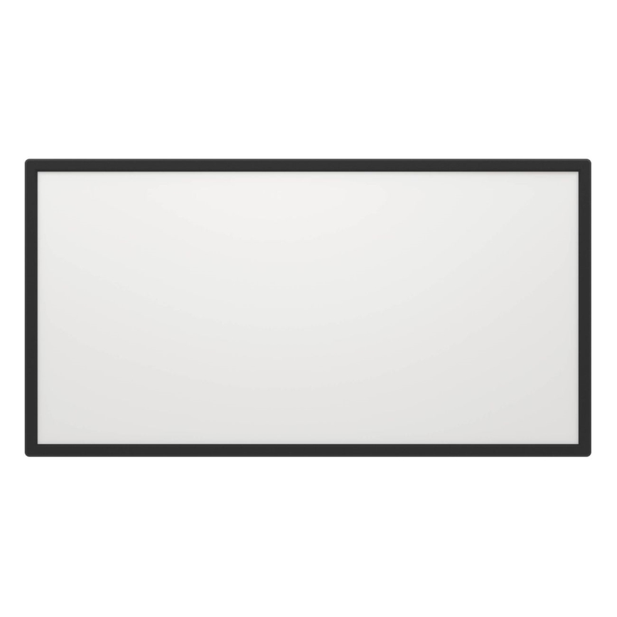 Eglo - Plafón LED de baño LED/17,2W/230V 2700/4000/6500K 30x57 cm IP44 negro