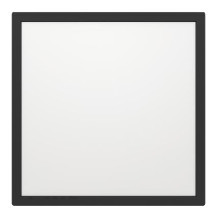 Eglo - Luz de techo LED regulable para baño LED/17,6W/230V 2700-6500K 39x39 cm IP44 negro + control remoto