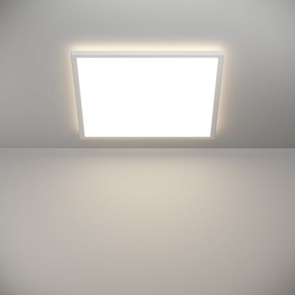 Eglo - Luz de techo LED regulable para baño LED/17W/230V 2700-6500K 50x50 cm IP44 blanco + control remoto