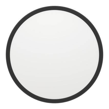Eglo - LED RGBW Plafón regulable para el baño LED/13,9W/230V 2700-6500K diá. 30 cm IP44 negro ZigBee