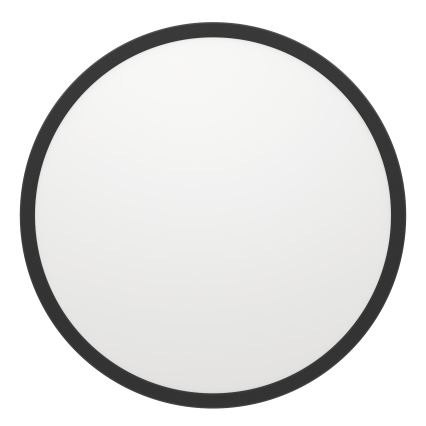 Eglo - LED RGBW Plafón regulable para el baño LED/16,8W/230V 2700-6500K diá. 50 cm IP44 negro ZigBee