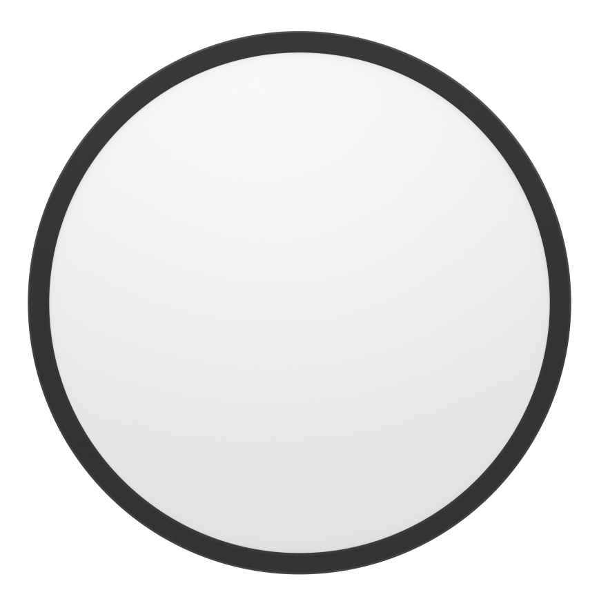 Eglo - LED RGBW Plafón regulable para el baño LED/16,8W/230V 2700-6500K diá. 50 cm IP44 negro ZigBee