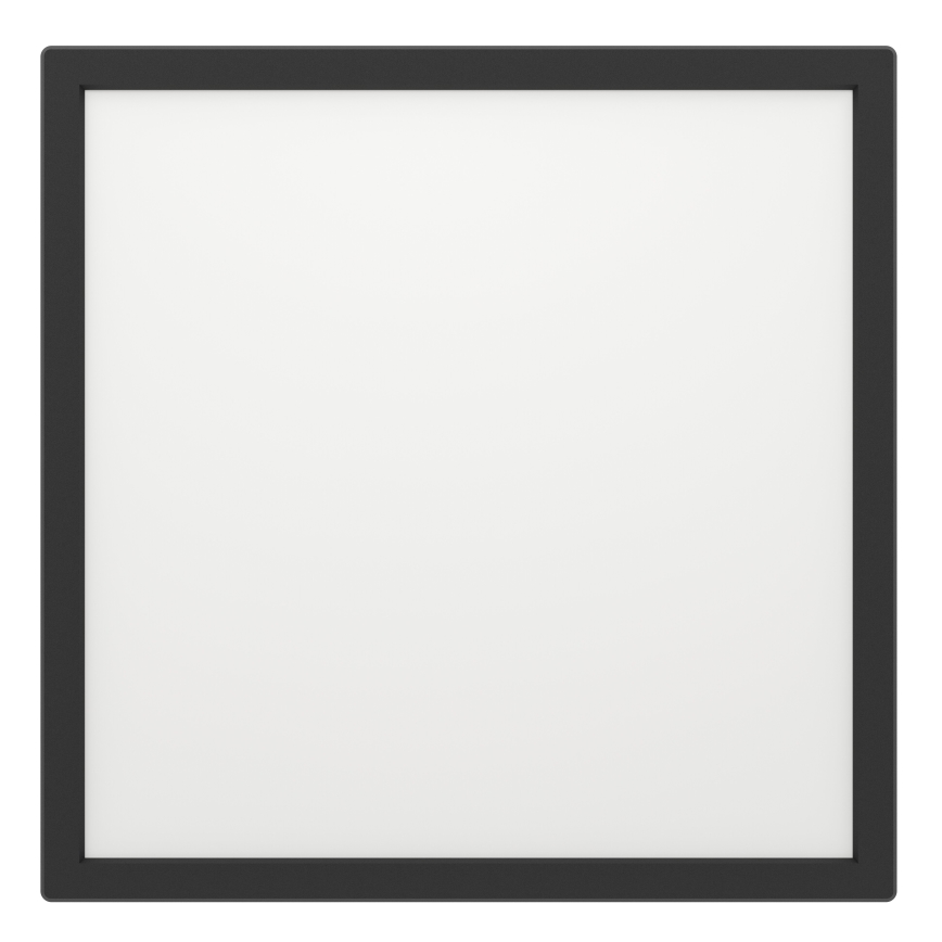 Eglo - LED RGBW Plafón regulable para el baño LED/13,4W/230V 2700-6500K 29x29 cm IP44 negro