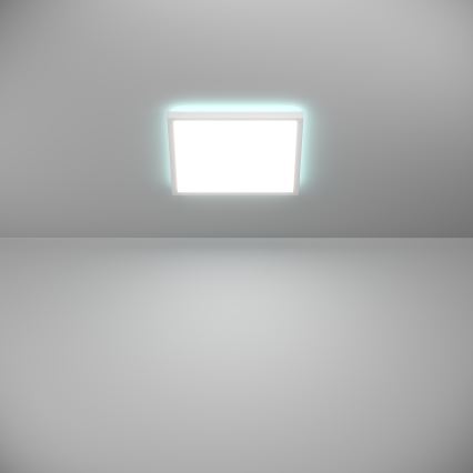 Eglo - LED RGBW Plafón regulable para el baño LED/13,4W/230V 2700-6500K 29x29 cm IP44 blanco ZigBee
