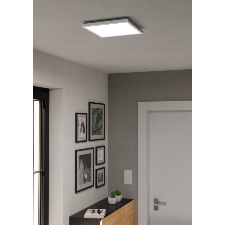 Eglo - LED RGBW Plafón regulable para el baño LED/13,4W/230V 2700-6500K 29x29 cm IP44 blanco ZigBee