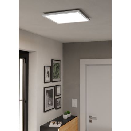 Eglo - LED RGBW Plafón regulable para el baño LED/17,6W/230V 2700-6500K 39x39 cm IP44 blanco ZigBee