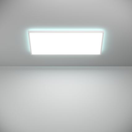 Eglo - LED RGBW Plafón regulable para el baño LED/17,2W/230V 2700-6500K 30x57cm IP44 blanco ZigBee