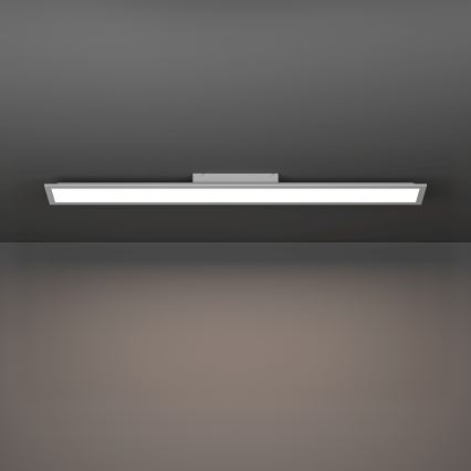 Eglo - Panel LED de superficie 28 W, 230 V, opciones de temperatura de color 2700/4000/6500 K, 120 x 15 cm, blanco
