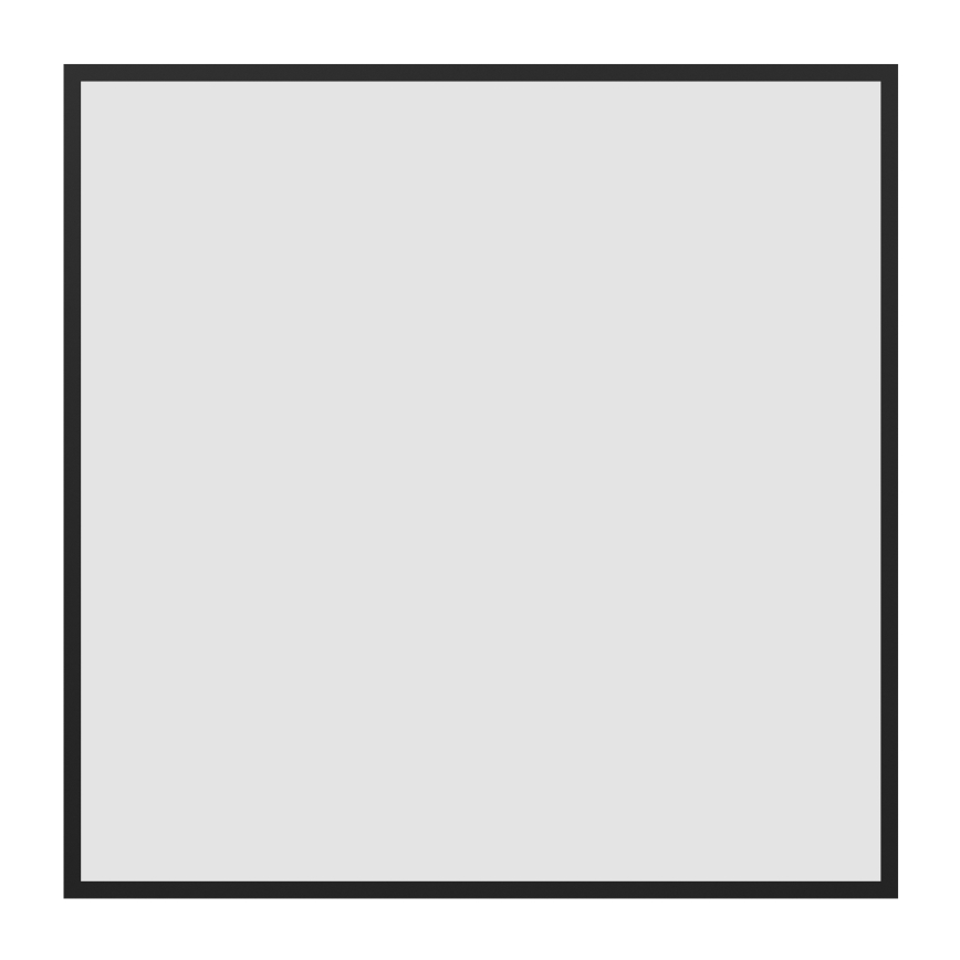 Eglo - LED RGBW panel regulable de montaje en superficie LED/33W/230V 2700-6500K 60x60 cm negro