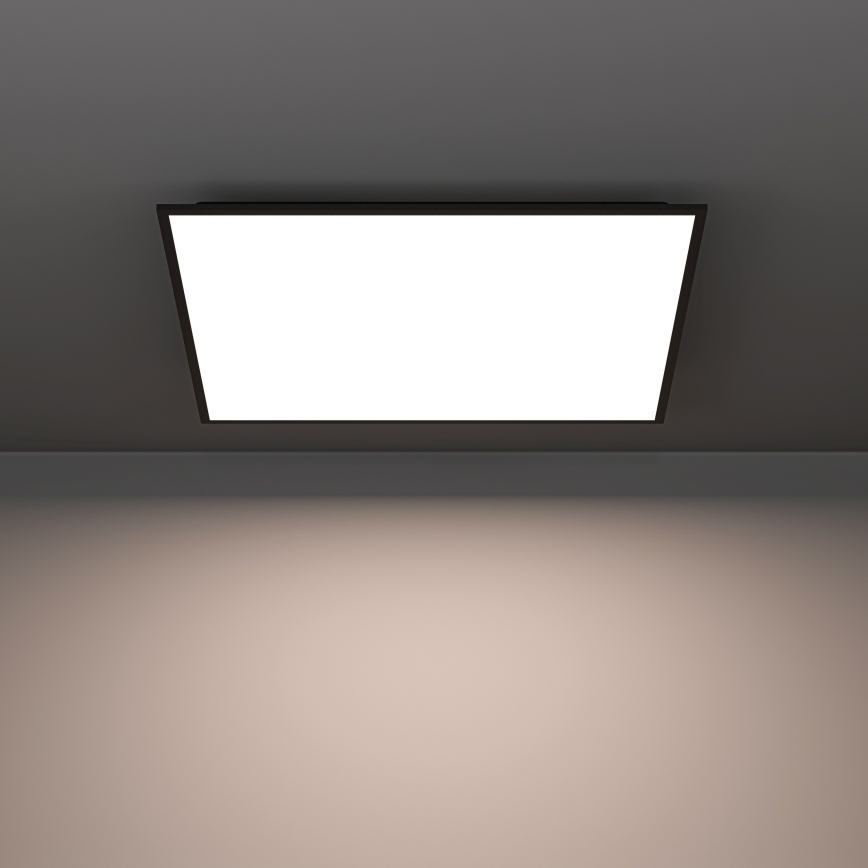 Eglo - LED RGBW panel regulable de montaje en superficie LED/33W/230V 2700-6500K 60x60 cm negro