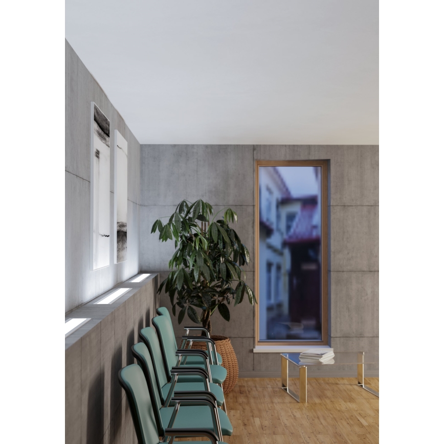 Eglo - Panel LED RGBW regulable de superficie LED/28W/230V 2700-6500K 120x15 cm blanco