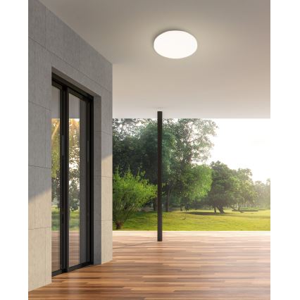 Eglo - Plafón LED de techo para baño LED/36W/230V Ø 43 cm IP54 blanco