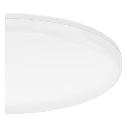 Eglo - Luminaria LED de techo para baño LED/20W/230V 2700/4000/6500K Ø 31 cm IP54 blanca