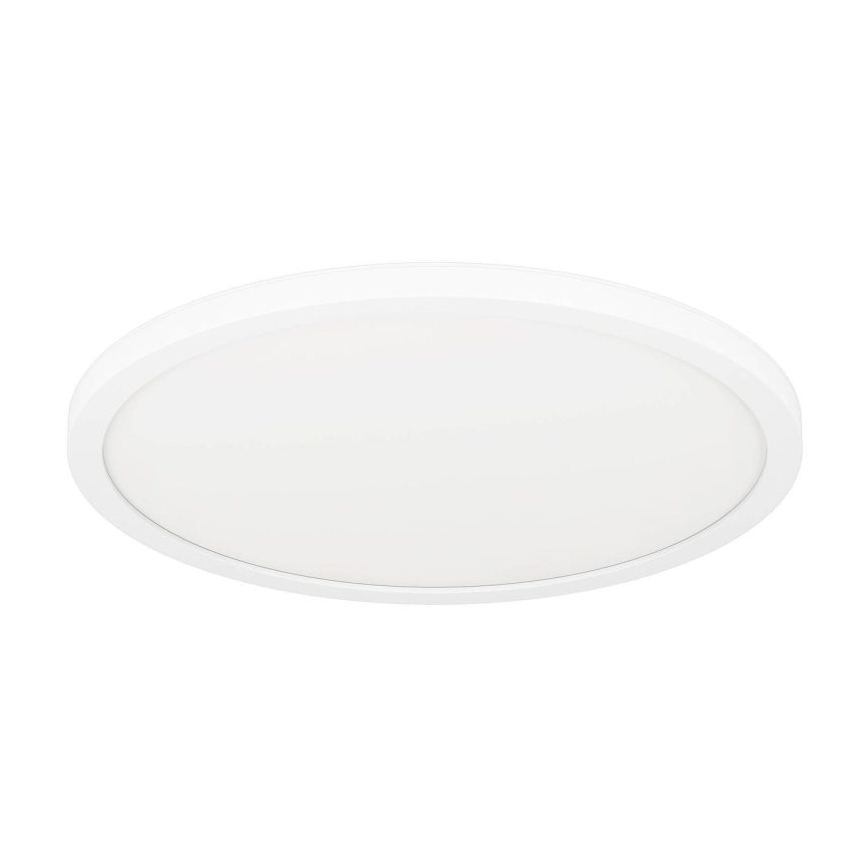Eglo - Lámpara de techo LED para baño, 16,4 W, 230 V, Ø 30 cm, IP54, blanco