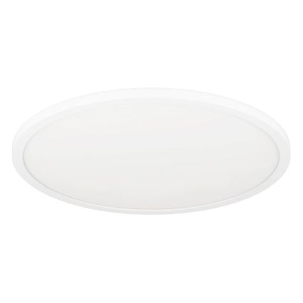 Eglo - Lámpara de techo LED para baño, 20,2 W/230 V, Ø 39 cm, IP54, blanca