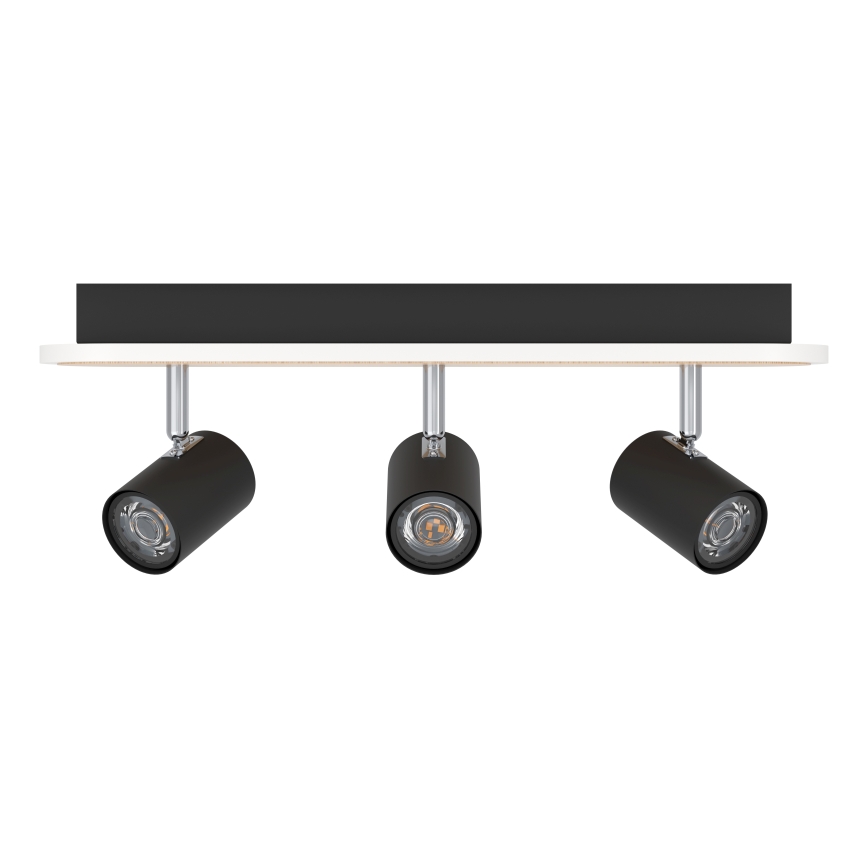 Eglo - Foco LED orientable LED/20W/230V marrón/negro