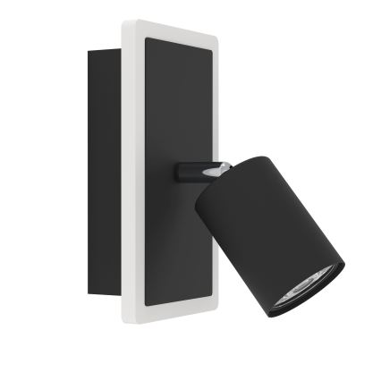 Eglo - Foco de pared LED 7W 230V negro
