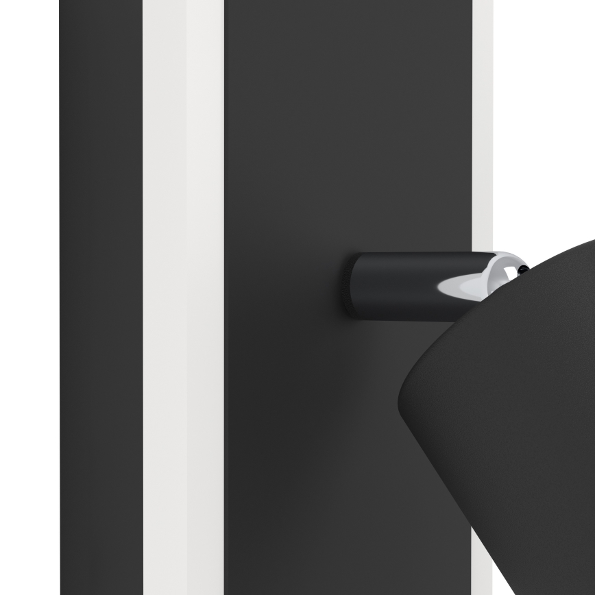 Eglo - Foco de pared LED 7W 230V negro