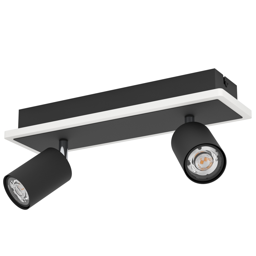 Eglo - Foco LED empotrable LED/12W/230V negro