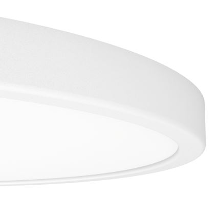 Eglo - Plafón LED RGBW regulable para baño, 17,5 W/230 V, 2700–6500 K, Ø 39,9 cm, IP44, blanco