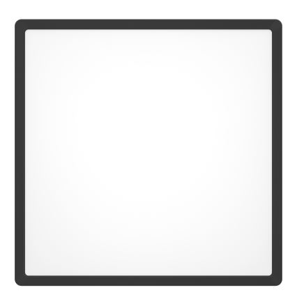 Eglo - Luminaria de techo para baño LED RGBW regulable LED/17,8W/230V 2700-6500K diámetro 39,9 cm IP44 negra