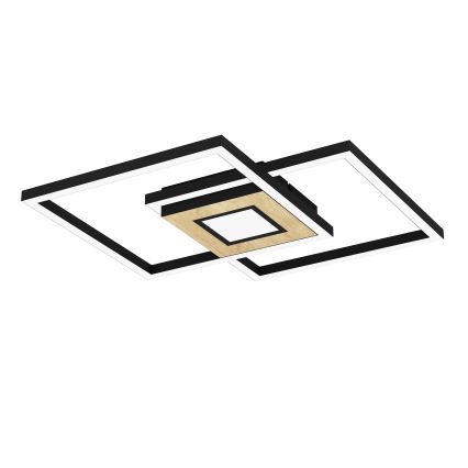 Eglo - Luminaria LED regulable de techo 2xLED/17W/230V +LED/4,2W 2700-6500K + mando a distancia