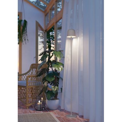 Eglo 901752 - Lámpara LED recargable de exterior regulable MANNERA LED/4,3W/5V IP54 cremosa