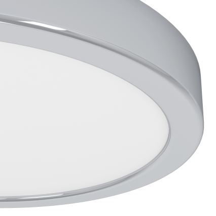 Eglo - Plafón LED para baño LED/11,5W/230V 2700/4000/6500K Ø 21,1 cm IP44 cromo brillante