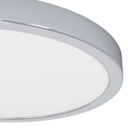 Eglo - Plafón LED para baño LED/14,2W/230V 2700/4000/6500K diámetro 27,8 cm IP44 cromo brillante