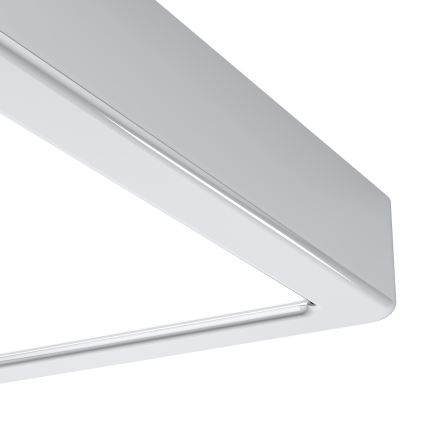 Eglo - Plafón LED para baño LED/7W/230V 2700/4000/6500K 15x15 cm IP44 cromo brillante