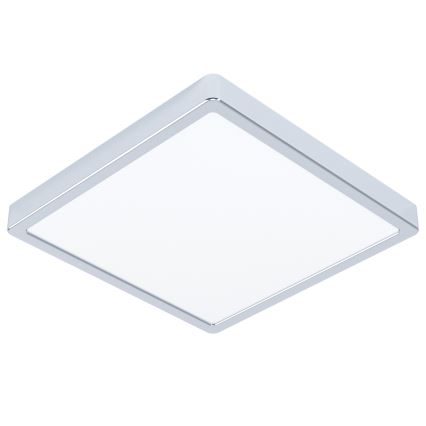 Eglo - Luminaria de techo LED para baño LED/13W/230V 2700/4000/6500K 29x29 cm IP44 cromo brillante