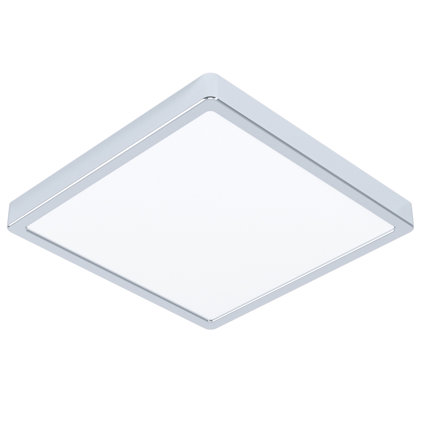 Eglo - Luminaria de techo LED para baño LED/13W/230V 2700/4000/6500K 29x29 cm IP44 cromo brillante
