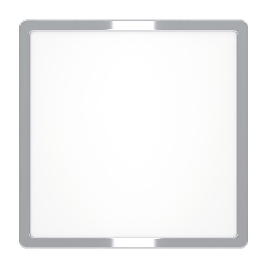 Eglo - Luminaria de techo LED para baño LED/13W/230V 2700/4000/6500K 29x29 cm IP44 cromo brillante