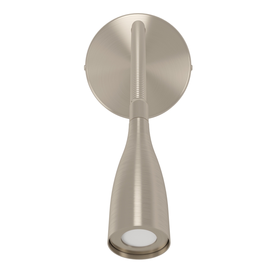 Eglo - Lámpara de pared LED flexible con USB LED/3,8W/230V cromo mate