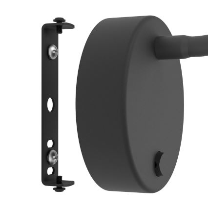 Eglo - Lámpara de pared LED flexible, 3,8 W/230 V, negra