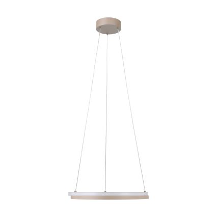 Eglo - Lámpara colgante LED regulable con cable 2xLED/20W/230V 2700-6500K Ø 48 cm beige + mando a distancia