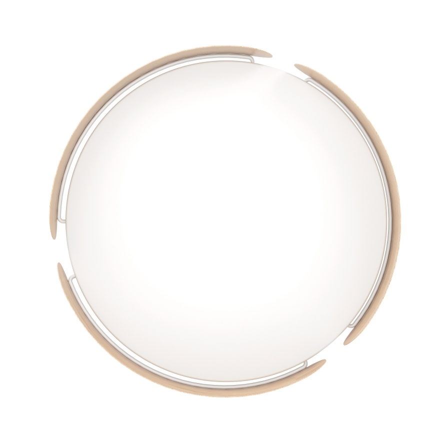 Eglo - Luminaria de techo LED/20W/230V Ø 37 cm beige