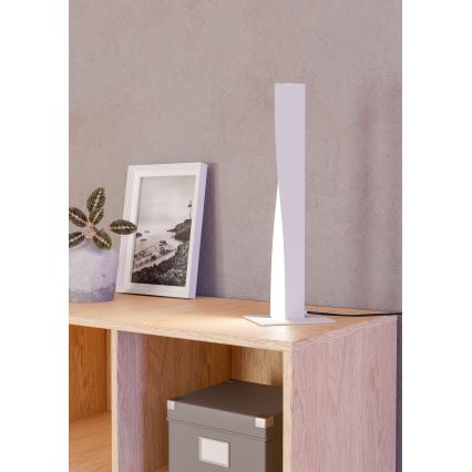 Eglo - Lámpara de mesa regulable RGBW LED/9W/230V 2700-6500K gris