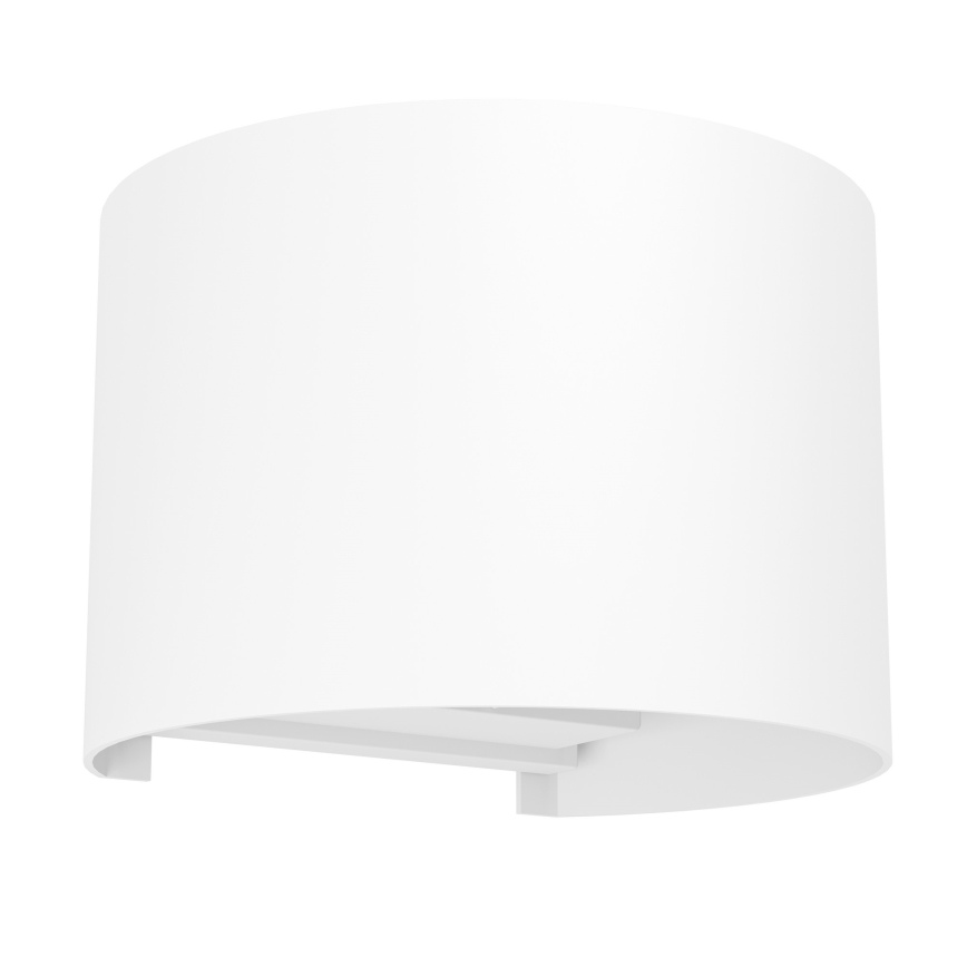 Eglo - Aplique de pared exterior LED 2xLED/2,8W/230V IP54 blanco