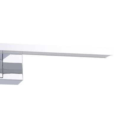 Eglo - Aplique LED para espejo de baño, 7 W, 230 V, 3000/4000/6500 K, 40 cm, IP44, cromo brillante