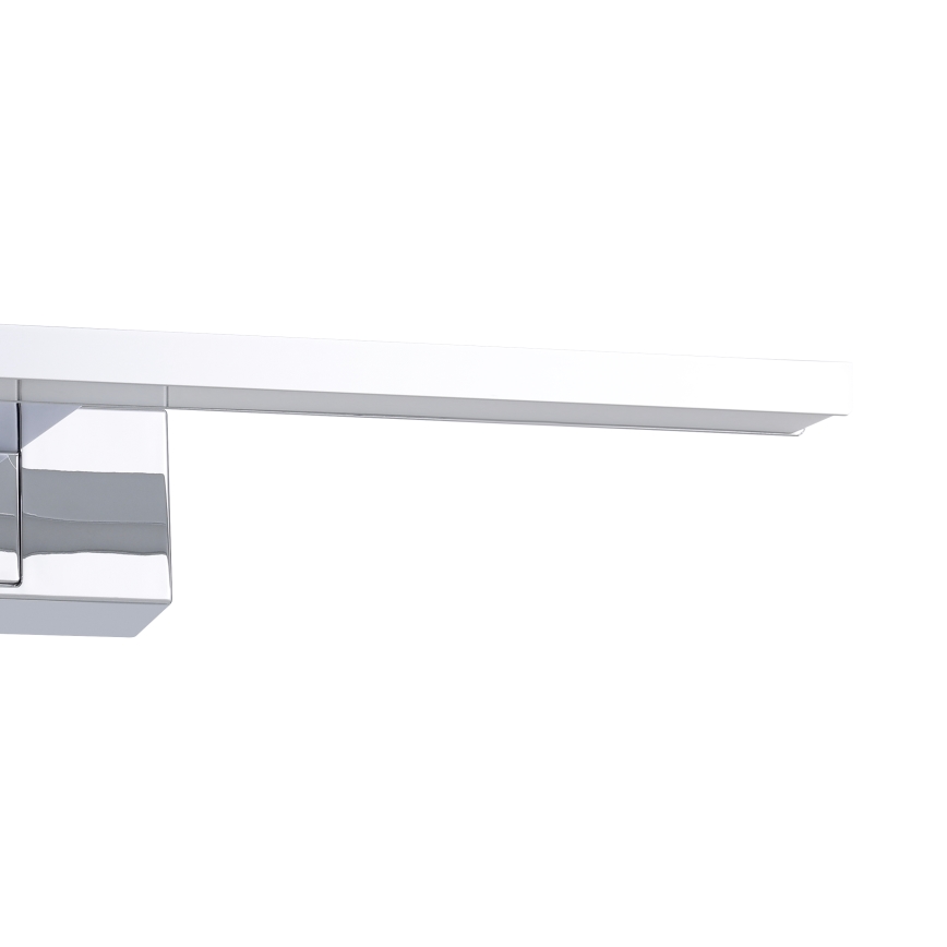 Eglo - Aplique LED para espejo de baño, 7 W, 230 V, 3000/4000/6500 K, 40 cm, IP44, cromo brillante