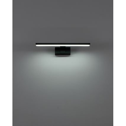 Eglo - Iluminación LED para espejo de baño LED/7W/230V 3000/4000/6500K 40 cm IP44 negro